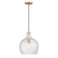 thumbnail image 2 of Meridian M7053MBK 1-Light Pendant in Matte Black, 2 of 7