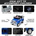 thumbnail image 3 of 12V Licensed Freightliner Ride On Dump Truck, Kids Ride ons with Remote, Music, 3 of 8