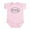 Petal Pink, variant on CafePress - RVA Oval Infant Bodysuit - Baby Light Bodysuit, Size Newborn - 24 Months