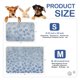 thumbnail image 5 of Almohadillas Reutilizables para Cachorros Qeils Paquete de 2 Lavables para Perros 28x42 cm, 5 of 6