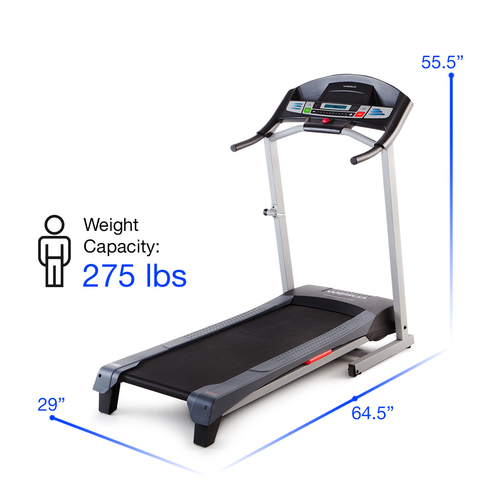 Weslo Cadence G 5.9 Folding Electric Treadmill with SpaceSaver Design - image 5 of 7