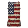thumbnail image 4 of Men's American Flag Print Tank Tops Vintage Sleeveless Patriotic T Shirt 250 Year Anniversary Shirt, 4 of 4