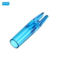 thumbnail image 3 of Archery Arrow Nocks 6mm 0.236" Inner Dia. Glue on Arrow Nock Replacement, Clear Blue, 40 Pack, 3 of 4