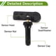 thumbnail image 5 of Sensor de presión de neumáticos Unique Bargains para Ford Mustang 2010-2013 TPMS Sensor 1 Pc 315MHz, 5 of 7