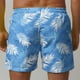 thumbnail image 5 of Pantalones Cortos Casuales de Impresión Hawaiana de los Hombres, Poliéster de Secado Rápido con Forro de Malla para la Playa Y la Piscina, 5 of 9