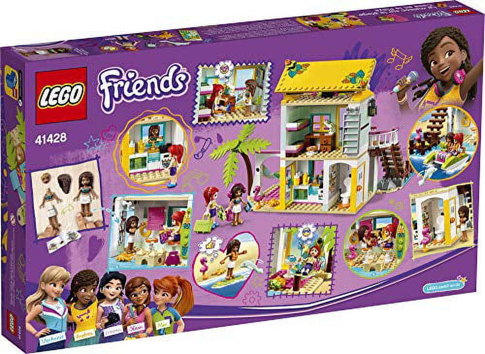 LEGO Friends Beach House 41428 Building Kit Sparks Hours of