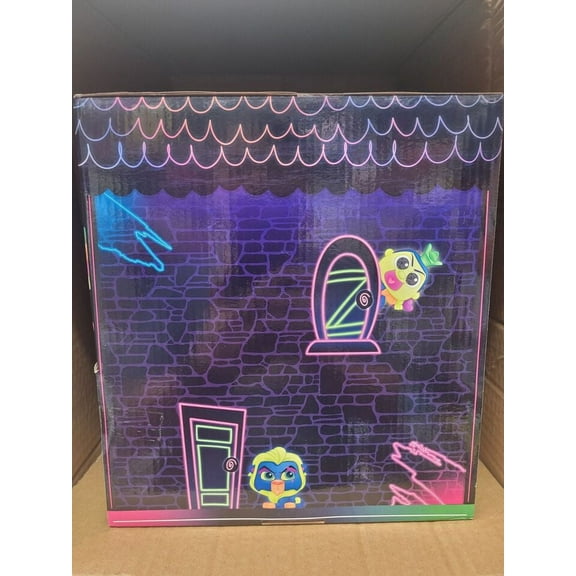 LOT OF 4 PIECES DISNEY DOORABLES VILLAINS BLACKLIGHT FIGURES BRAND NEW