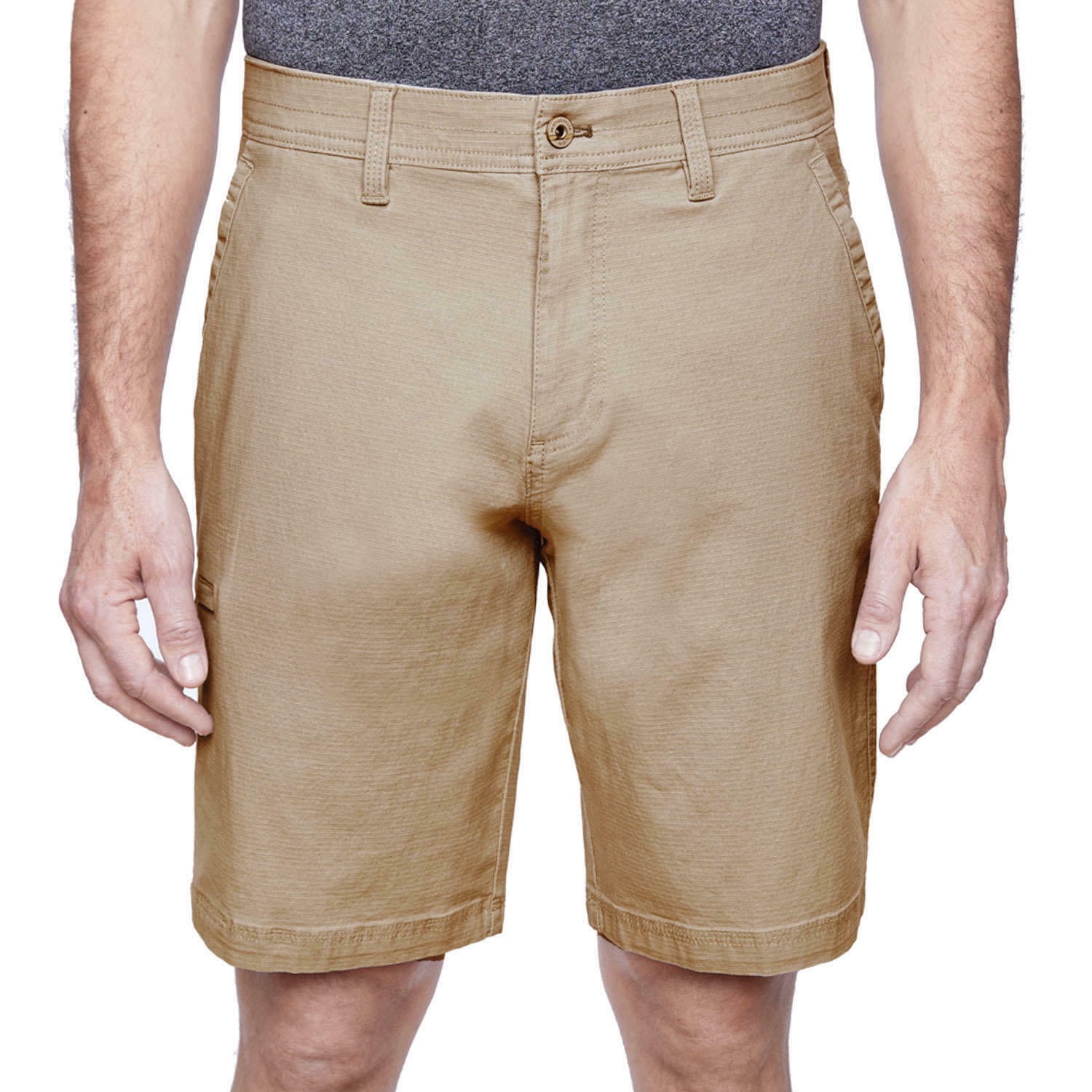 Men's Weatherproof Utility Shorts w/Security Pocket Sand Dune Size 38 ...