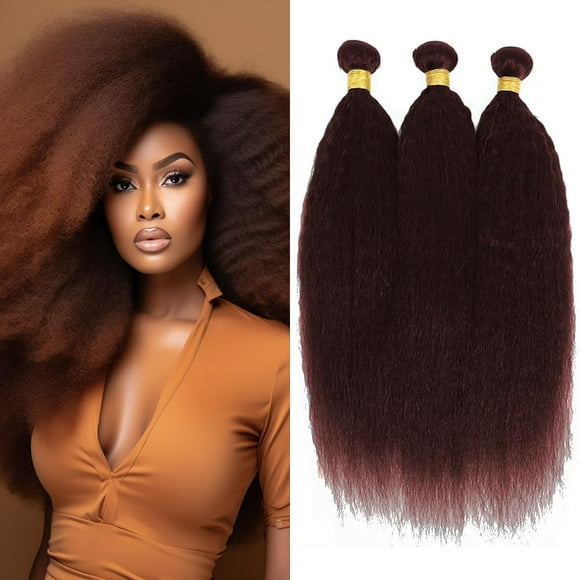 Peinados MAMART, color marrón oscuro, lacio, 30 cm, 35 cm, 40 cm