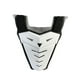 thumbnail image 2 of Protector de espalda y pecho para motocicleta, equipo de protección resistente a impactos, transpirable, ajustable, para Motocross Blanco, 2 of 9