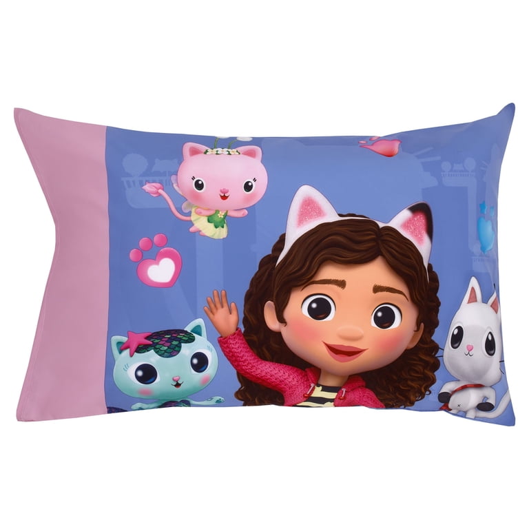 Gabby's Dollhouse 4-Piece Toddler Bedding Set, Purple photo 4