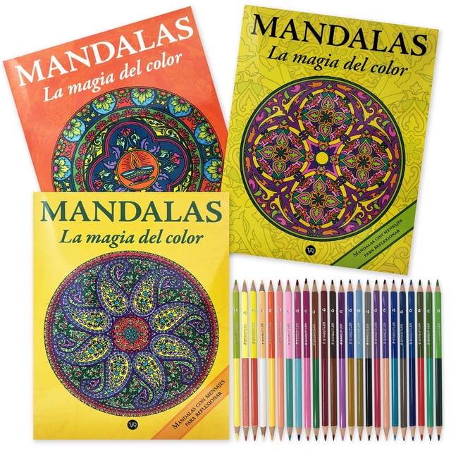Mandalas la Magia del Color con Lápices de Colores 24x2 Altamira 200-