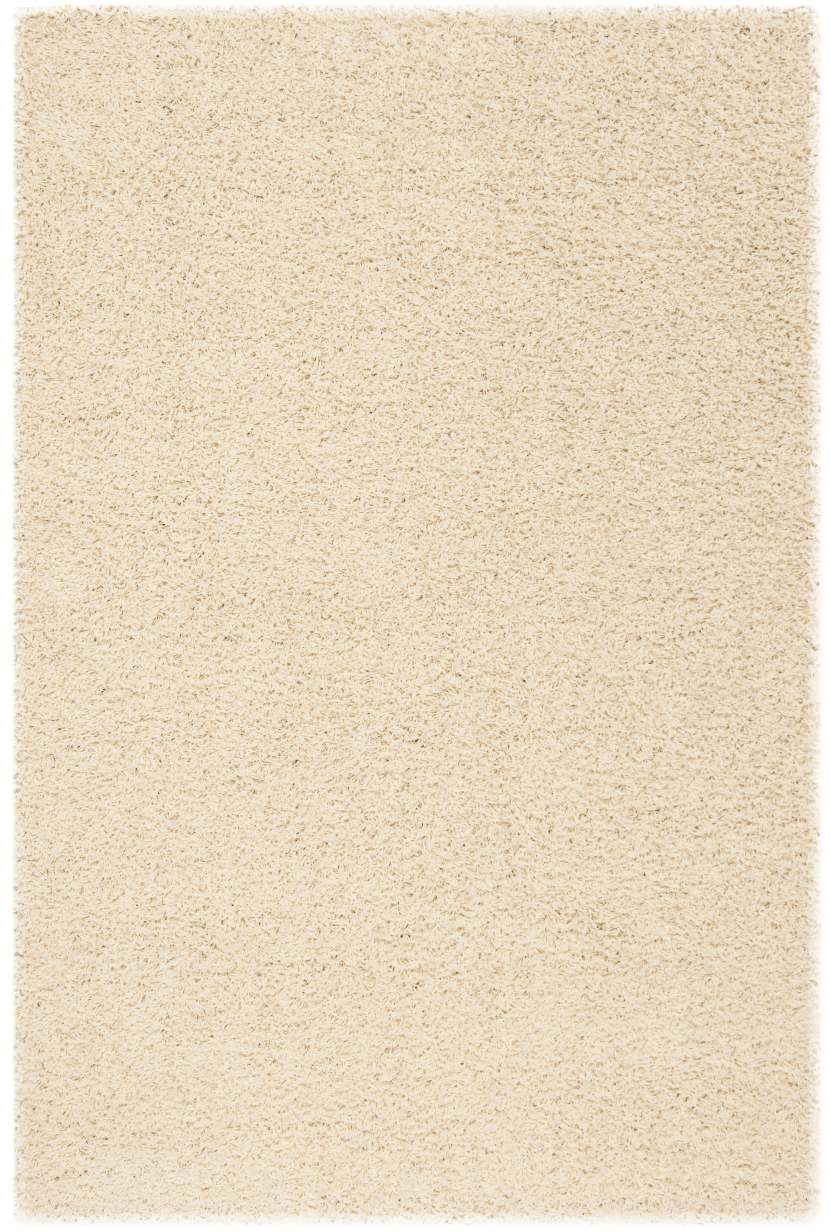 SAFAVIEH Lavena Solid Plush Shag Area Rug, Ivory, 10' x 14'