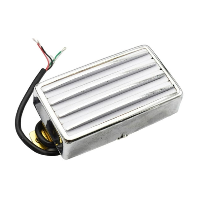Yinanstore Guitare Humbucker Pickup Facile à Installer Quatre Rails Multifonction Pièces Robustes Blanc