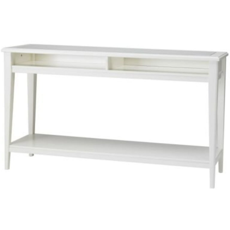 Glass console table on sale ikea