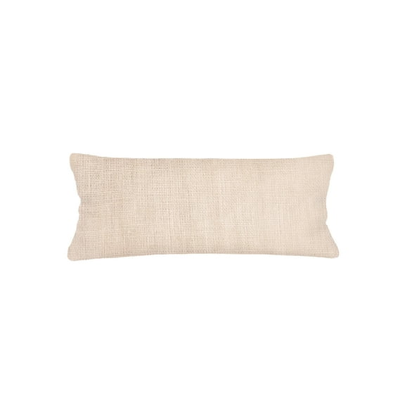 So Soft Linen Sandy Beige Pillow 14x40 Down Alternative
