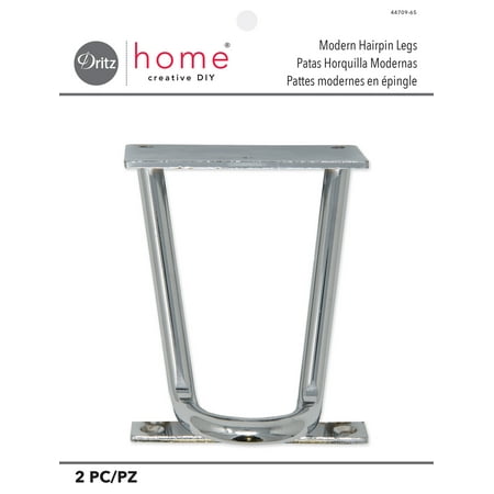 UPC: 0072879447095 | Dritz Modern Hairpin Legs Nickel 2 Pc