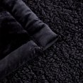 thumbnail image 4 of NC Fleece Sherpa Bed Blanket King, Warm Thick Plush Borrego Blanket,3-Piece 79"x91",7.5lb, 4 of 5