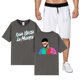 thumbnail image 1 of Anuel AA-Conjunto de 2 piezas para hombre, chándal Real Hasta La Muerte, ropa deportiva para Fitness y pantalones cortos de playa, camisetas informales, 1 of 4