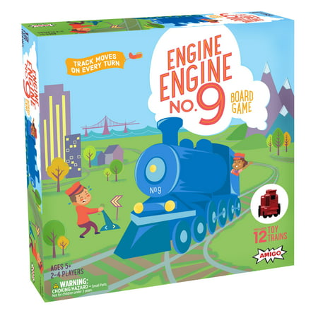 Engine, Engine No. 9 Kids Game with 12 Toy Trains