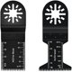 thumbnail image 5 of 100pcs Versailles Hojas de sierra universales Multiherramienta, Juego de accesorios de múltiples herramientas oscilantes Hojas de sierra oscilantes de liberación rápida para Dremel, Bosch, Makita, 11 Feliz Sencillez, 5 of 5