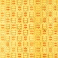 thumbnail image 1 of Ahgly Company Indoor Square Abstract Yellow Modern Area Rugs, 6' Square, 1 of 4