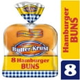 thumbnail image 6 of Butter Krust Hamburger Buns, Enriched White Bread Hamburger Buns, 8 Count, 20 Oz, Shelf-Stable, 6 of 11