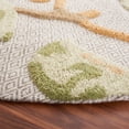 thumbnail image 3 of SAFAVIEH Glamour Kandace Floral Area Rug, Pink/Grey, 6' x 6' Round, 3 of 8