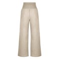 thumbnail image 5 of Patlollav Womens Loose Wide Leg Pants High Waist Straight Pants Casual Pants Cotton Linen Pants Long Pants, 5 of 6