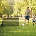 thumbnail image 2 of Costway 4ft x 2ft Portable POP Up Toddler Soccer Net with Metal Frame, 4 Ground Stakes, 2 of 10
