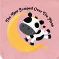 thumbnail image 3 of Inktastic Cow Jumped over the Moon Baby Burp Cloth, 3 of 3