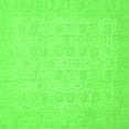 thumbnail image 1 of Ahgly Company Indoor Square Oriental Green Traditional Area Rugs, 4' Square, 1 of 4