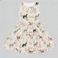thumbnail image 3 of Girls Sleeveless Tank Dress,Cute Summer Outfits for Girls, 3 of 3