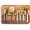 Beige, variant on COOK WITH COLOR Stainless Steel Kitchen Set with Acacia Wood Cutting Board, Blue, 6 Piece Set