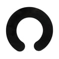 thumbnail image 2 of 1 Pce Collier de Coupe de Salon de Coiffure Réglable, Collier de Coupe en Silicone pour Salon de Coiffure Femmes Hommes - Noir, Diamètre Extérieur 30cm, 2 of 10