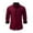 Red, variant on Dress Shirt for Men Button Down Long Sleeve Shirt Business Casual Inner Contrast Collar Wedding Shirts Regular Fit Black L