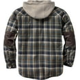 thumbnail image 2 of Legendary Whitetails Men's Camp Night Berber Lined Hooded Flannel Shirt Jacket, 2 of 5