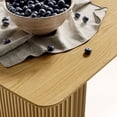 thumbnail image 4 of MAYEERTY 79” Rectangular Dining Table for 6, Natural Wood, 4 of 8