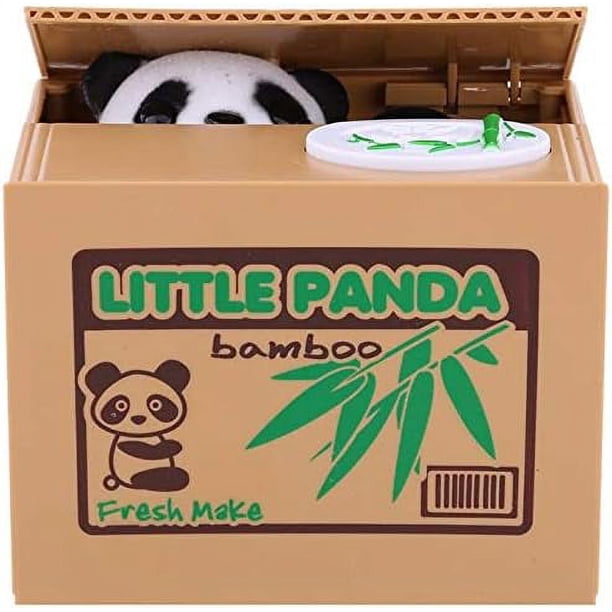 Hucha Moneda Hucha Niño Panda Electrónico Automático Caja De Ahorro Regalo Significativo para Niños