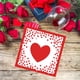 thumbnail image 5 of Puntoco Liquidación de suministros de cocina Juego de vajilla para fiesta temática de San Valentín Juego de vajilla decorativa desechable Juego de papel, 5 of 5