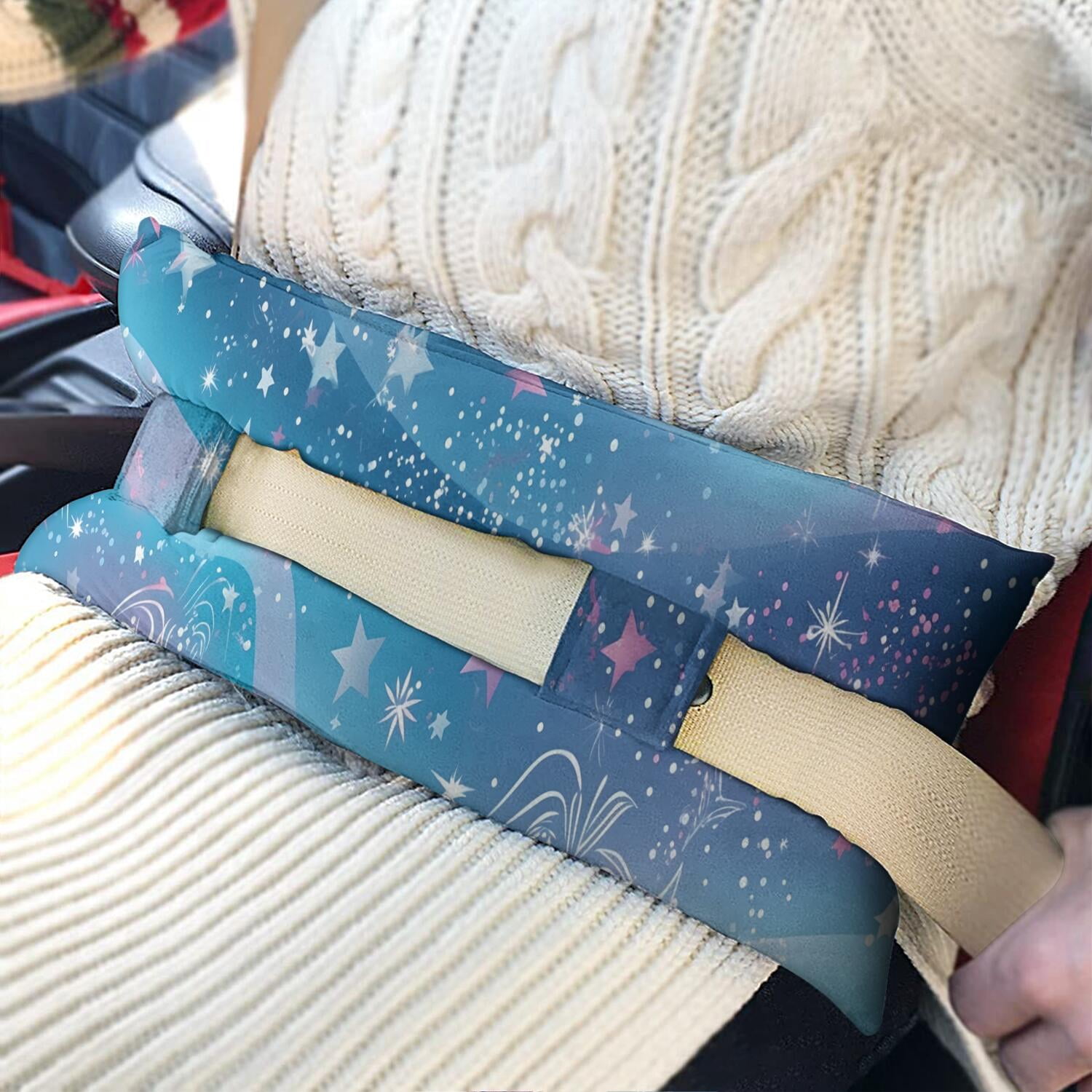 Nebula Cosmic Mastectomy Pillow for Car - Sci-Fi Lovers Themed Seatbelt Cushion