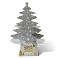 thumbnail image 2 of Billuyoard Luz de árbol de Navidad de mesa, decoración de Navidad Artificial, iluminación que funciona con pilas, regalo brillante, de comedor, Kits de decoración para fiestas Plata Billuyoard HA009324-03, 2 of 6