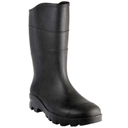 Value Brand Size 11 Steel Toe Boots, Men's, Black,