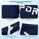 thumbnail image 4 of Bañador profesional para niños con estampado de letras único para niños de 4 a 12 años, pantalones cortos de entrenamiento, 4 of 4