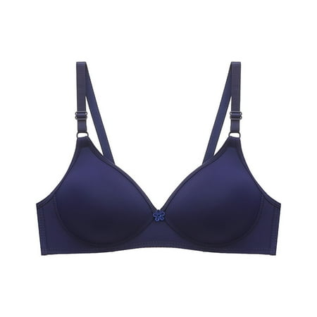 Fesfesfes Bras for Women Wireless Bra Soild Wire Free Underwear Bra Everyday Small Cup Underwear