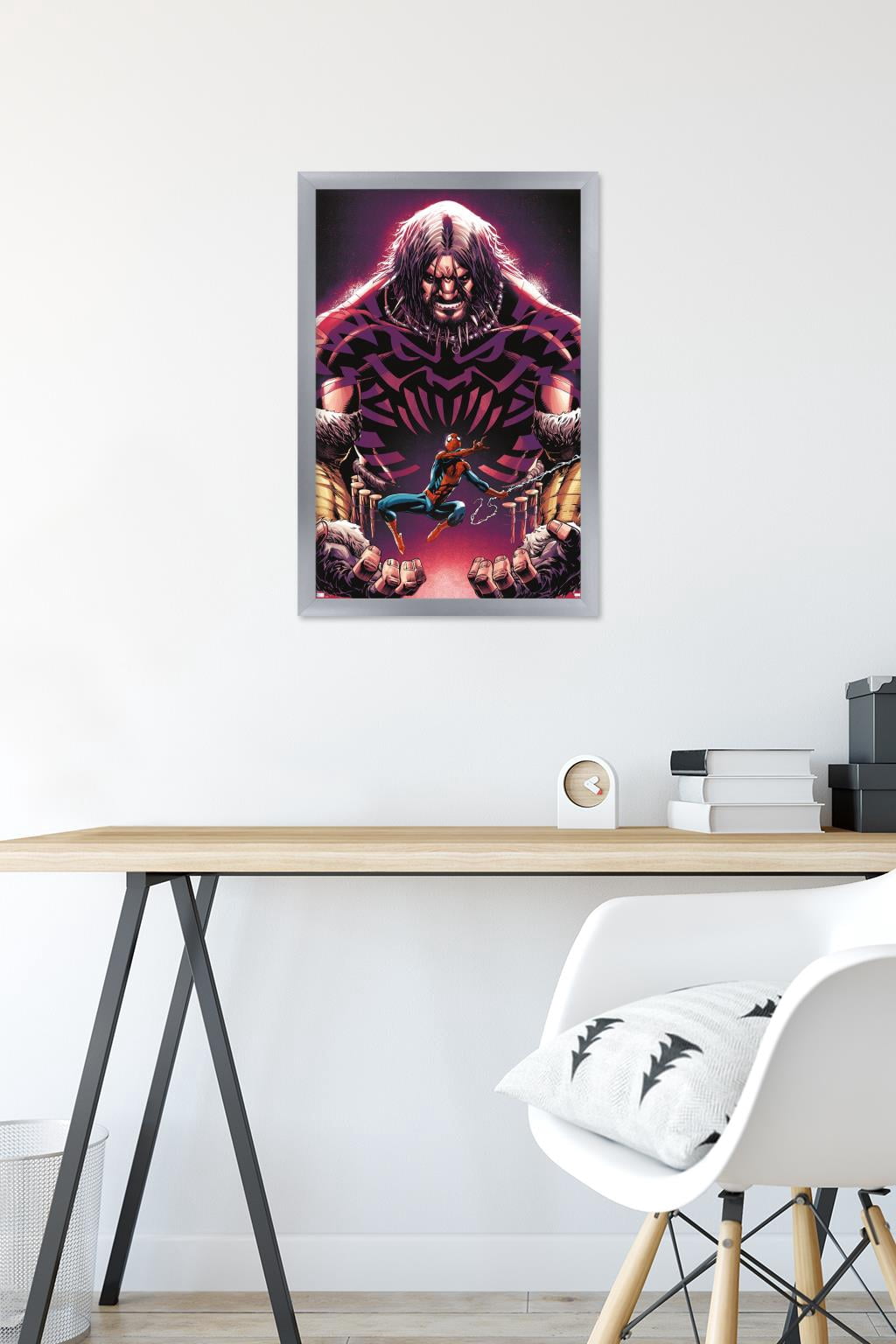 Marvel Kraven The Hunter - Amazing Spider-Man #17 Wall Poster, 14.725" x 22.375" Framed