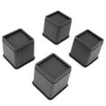 thumbnail image 3 of Stackable Furniture Risers, Rubber Lifts Up Riser Pad Anti Slip Higher Heights Prevent Collision  For Home, 3 of 8