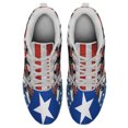 thumbnail image 2 of Puerto Rico Shoes Men Women Running Tennis Shoes Breathable Casual Puerto Rico Flag Sneakers White Size 9.5, 2 of 5
