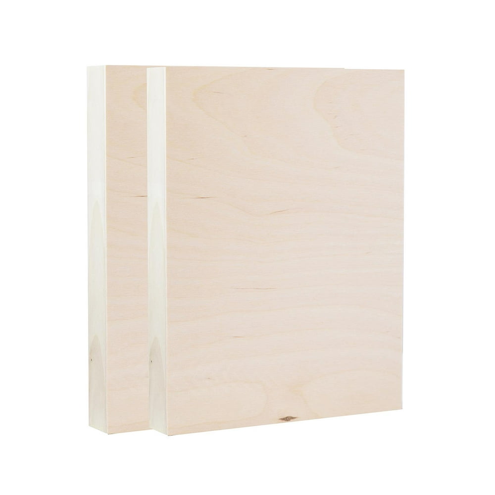 1 5/8 in. Cradled Wood Painting Panels 9 in. x 12 in. (pack of 2 ...