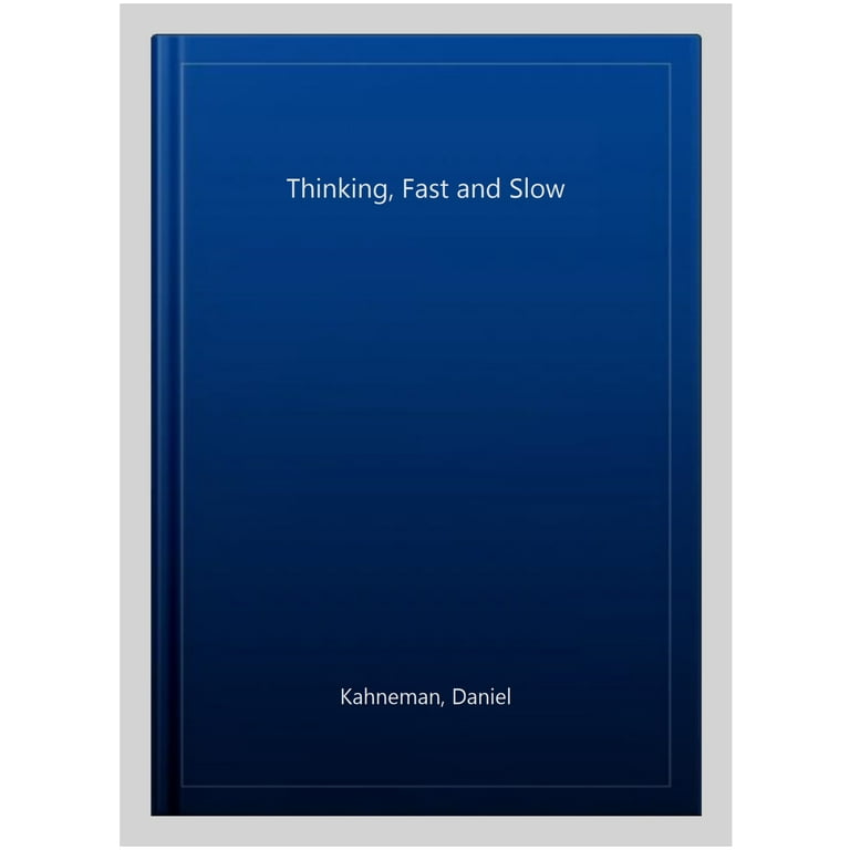 Thinking, Fast and Slow: Kahneman Daniel: 9780141033570: : Books